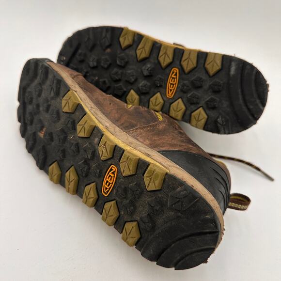 Keen Women's Bryce Leather Low Hiking Shoes Size 7 - Picture 8 of 9